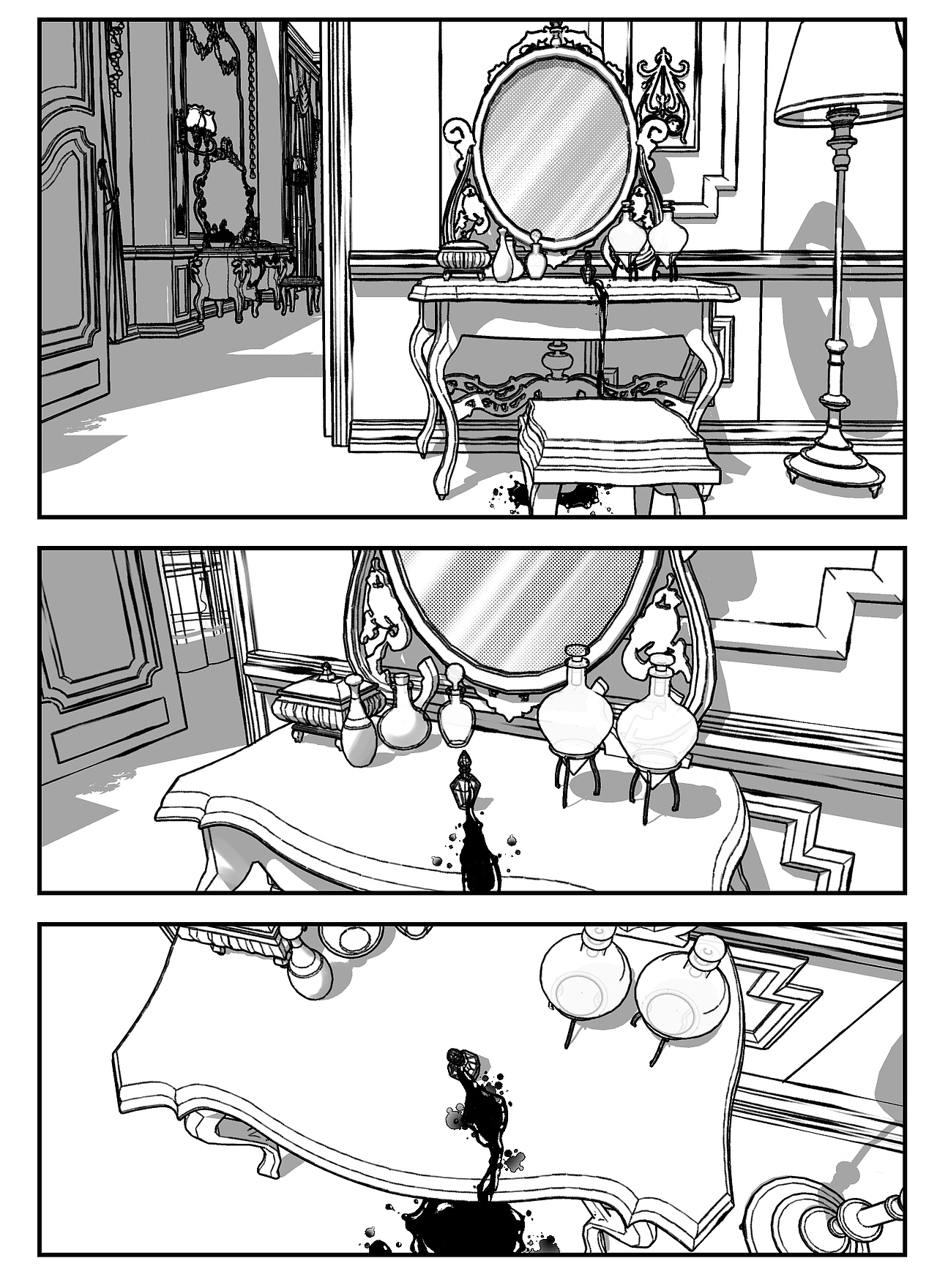 同人创作 漫画 《伊琳娜的等待》