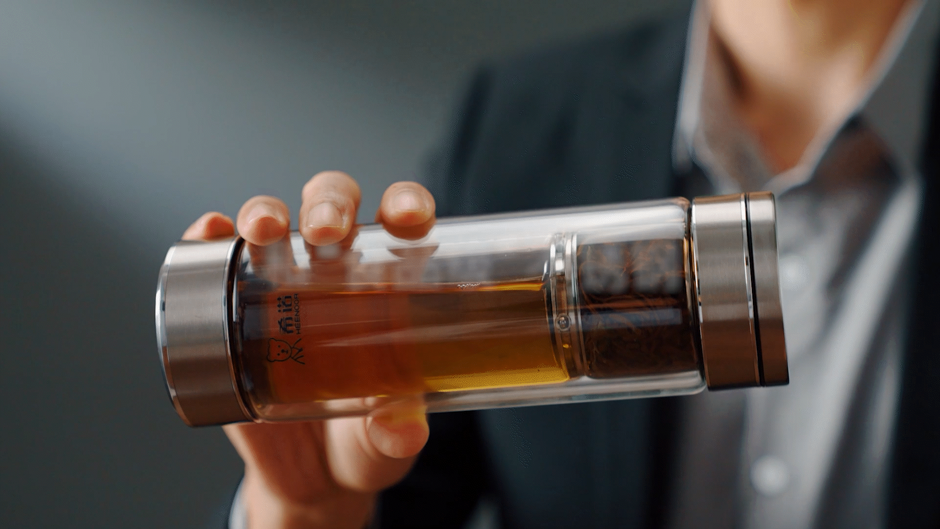 青檀视觉 | 希诺茶水分离杯