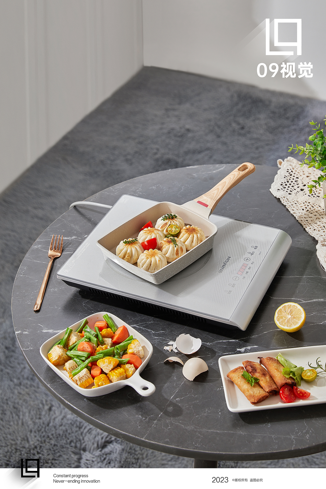 小家电拍摄|『尚尼电磁炉』× 09电商视觉工作室