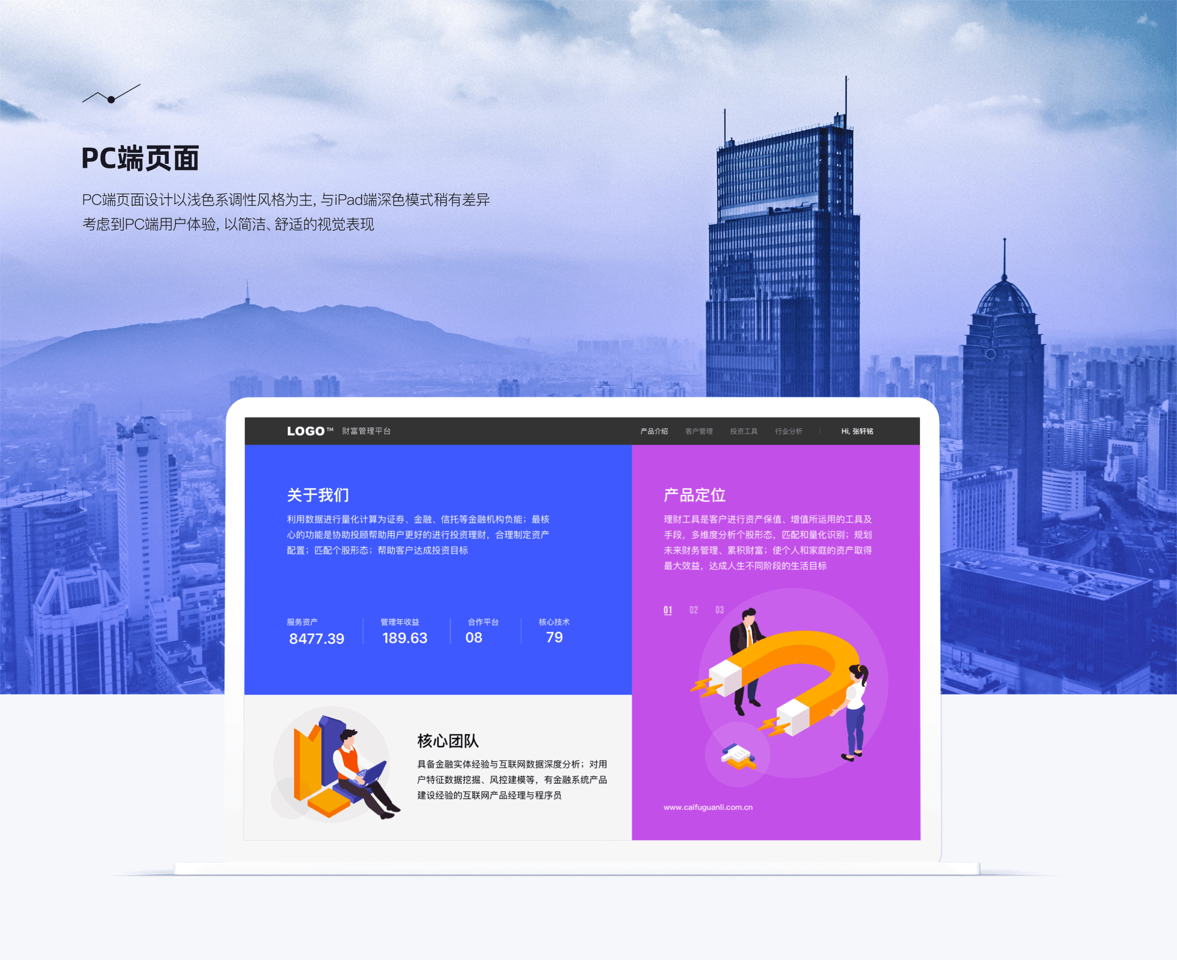 B端金融管理工具（图ZMzAwNDI2NjY4） - 软件界面 - 站酷设计师母小静_Susie原创素材 - 站酷ZCOOL