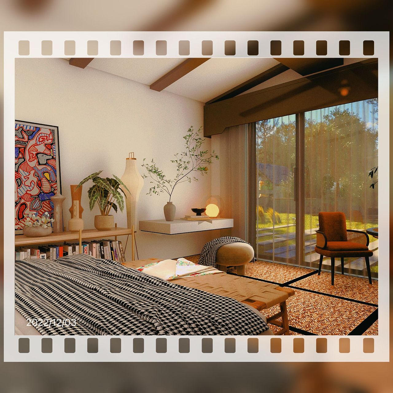 日式禅居(一)卧室