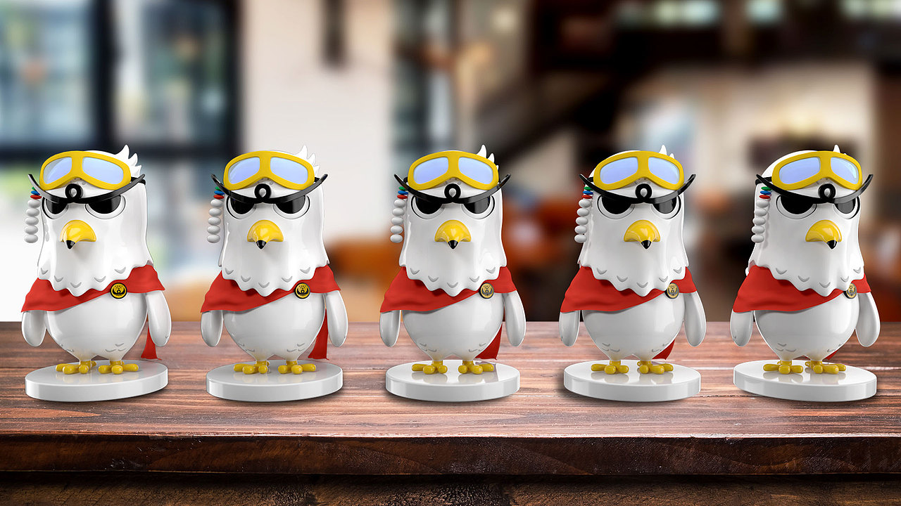 神鹰酷噜3D（图ZMzA4NjYwNjM2） - 人物/生物 - 站酷设计师sheep1986s原创素材 - 站酷ZCOOL