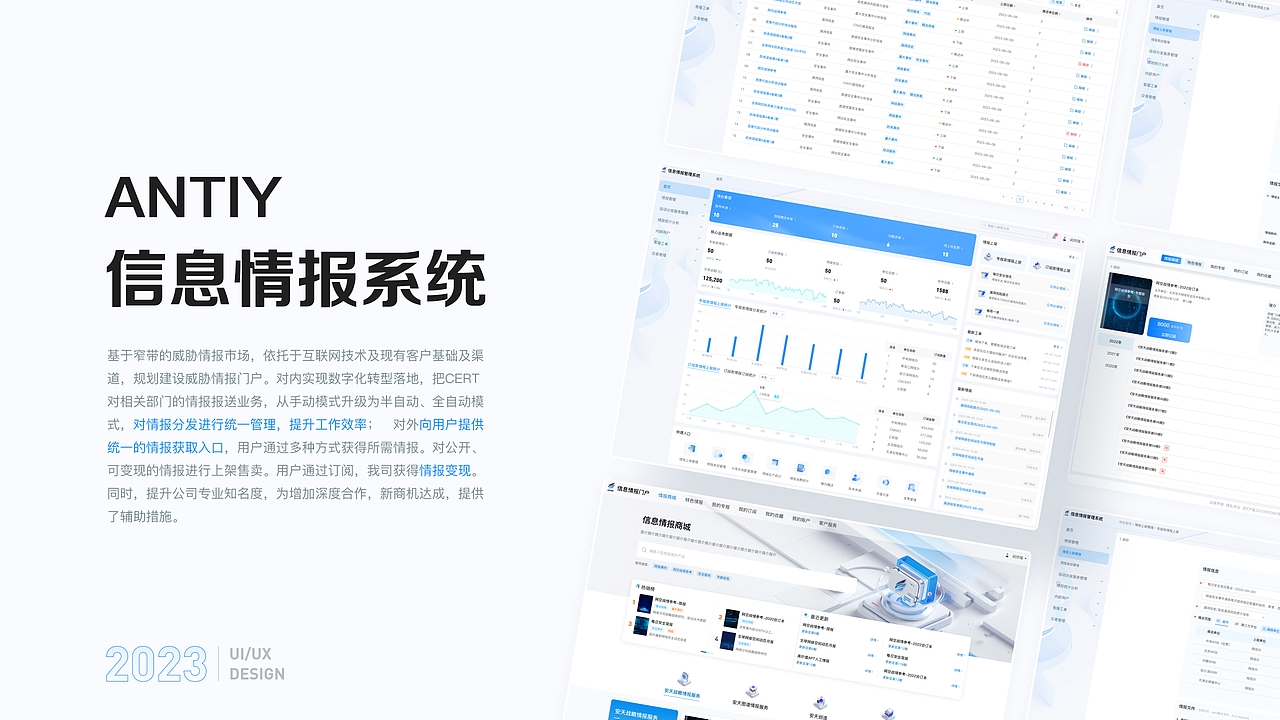 ANTIY信息情报系统（图ZMzUwODQyNTI0） - 软件界面 - 站酷设计师吹面不寒扬柳风原创素材 - 站酷ZCOOL