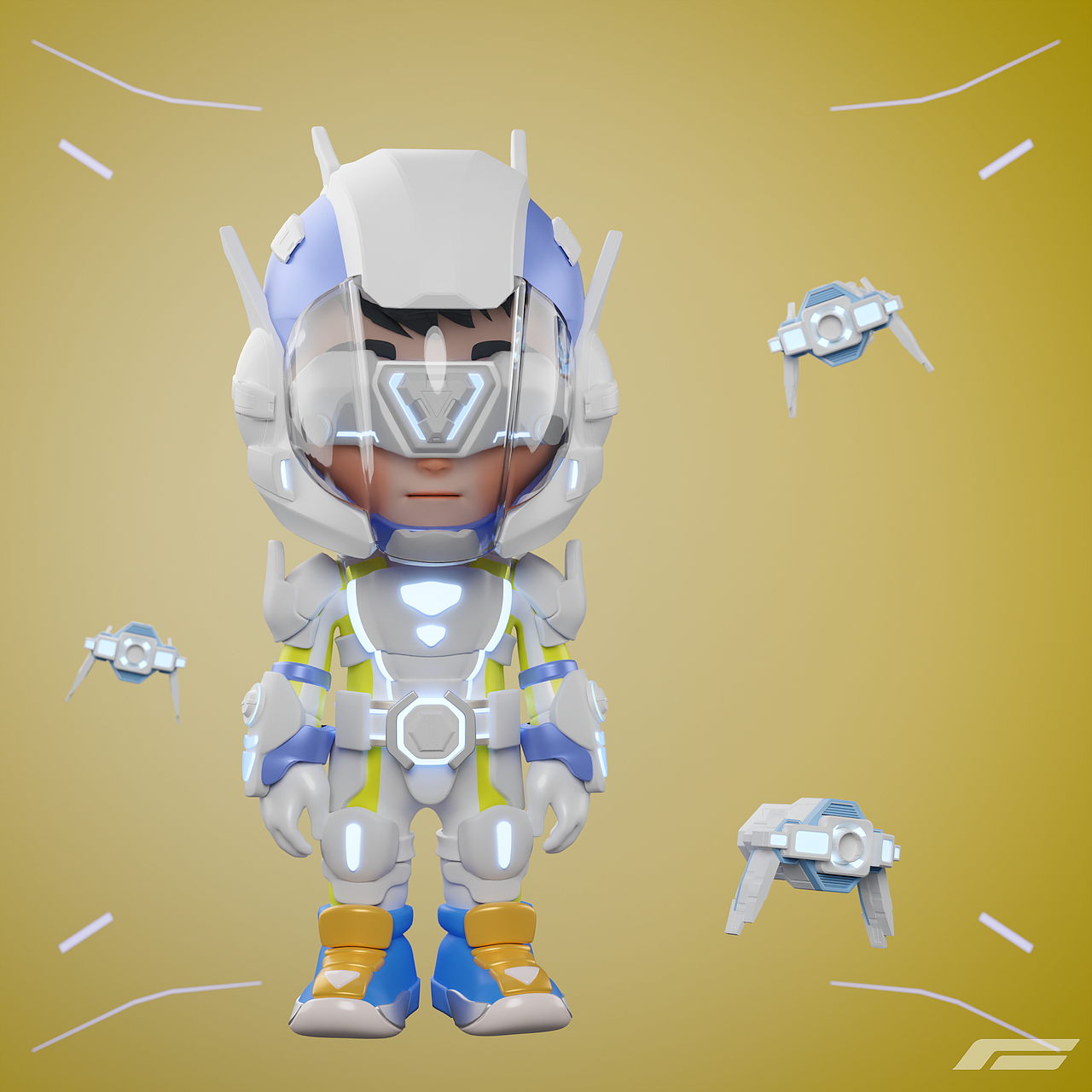 赛博宝贝-原创潮玩风NFT