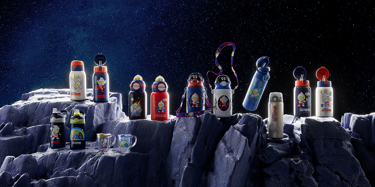 奥特宇宙系列儿童水杯图册样片