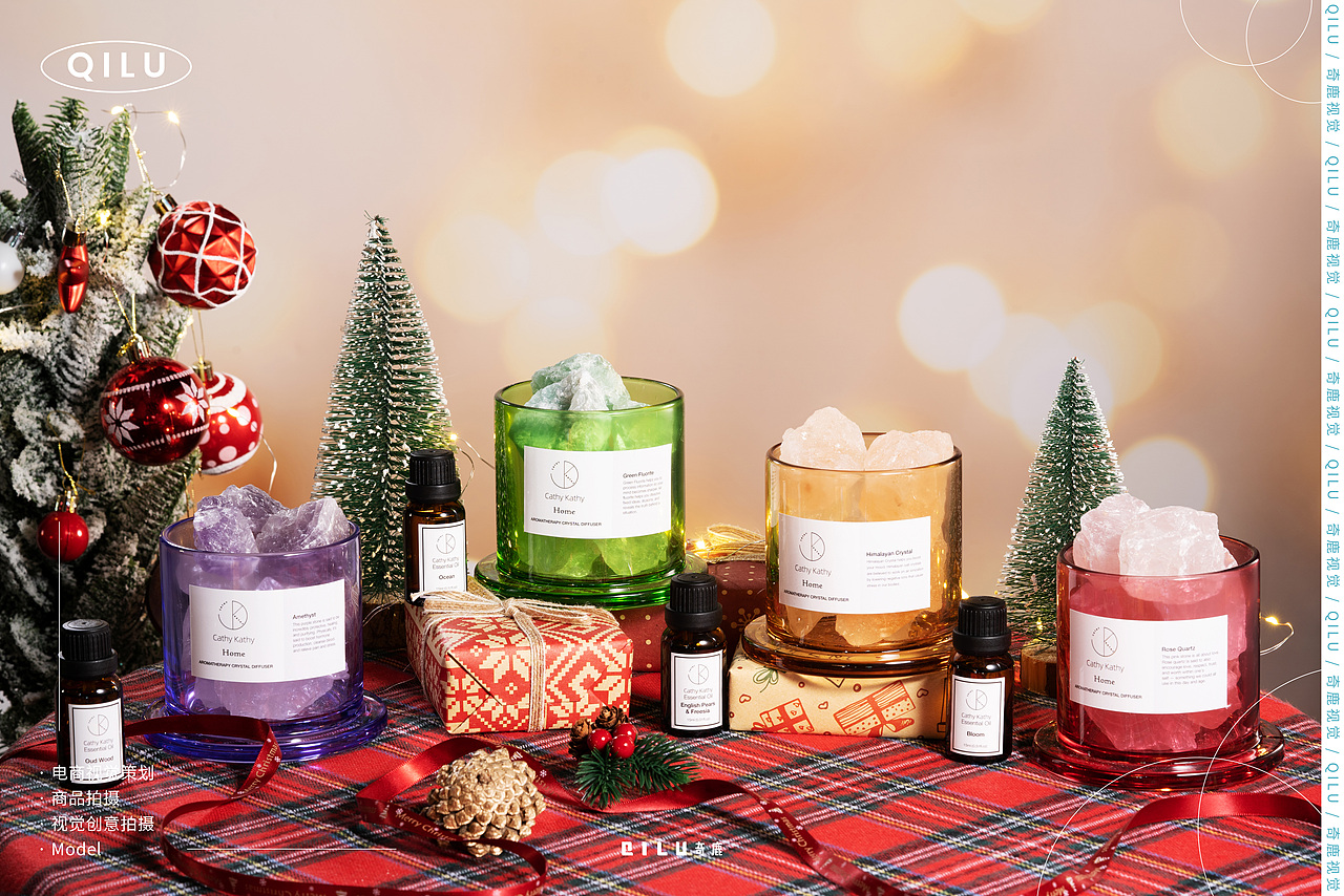 圣诞场景拍摄｜Cathy Kathy香薰 X 奇鹿视觉（图ZMzI2MTMwMTI0） - 产品摄影 - 站酷设计师奇鹿视觉研究所原创素材 - 站酷ZCOOL