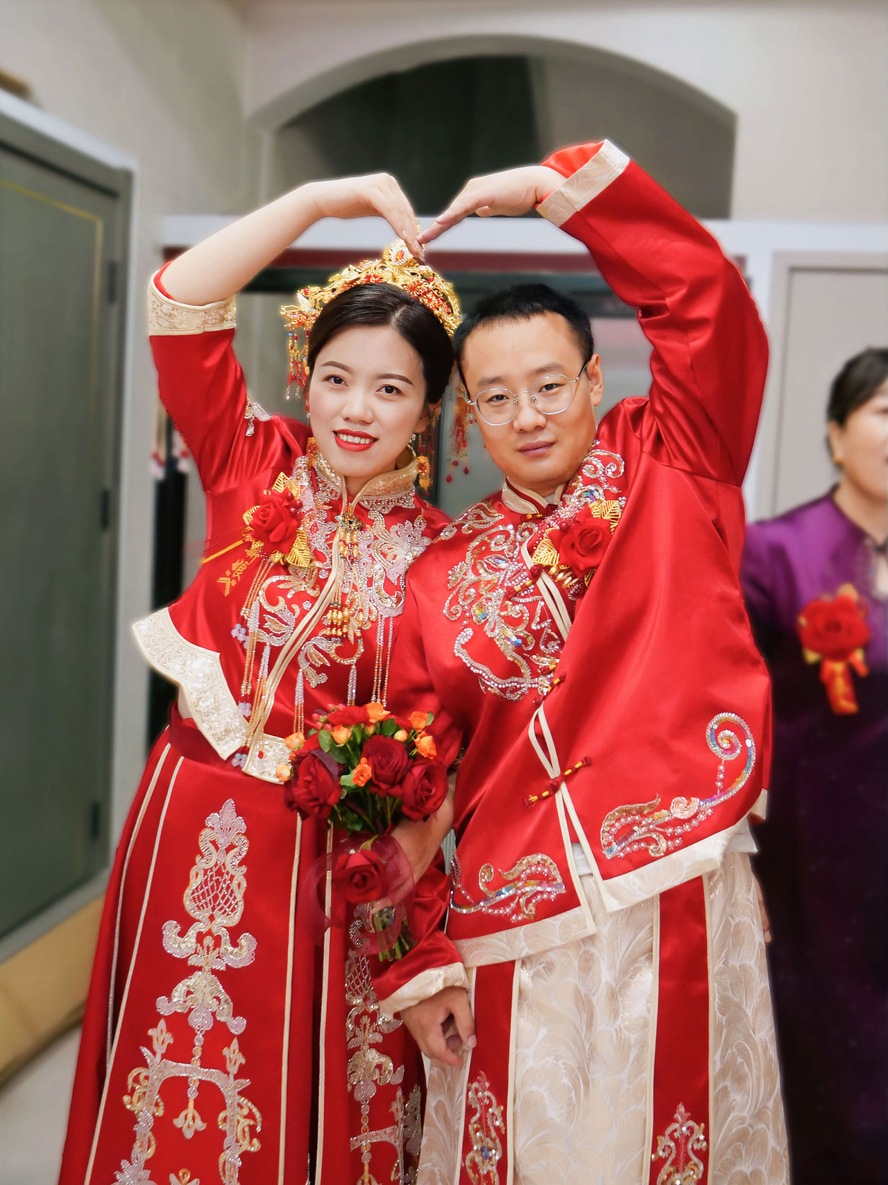 照片记录一个陕北婚礼