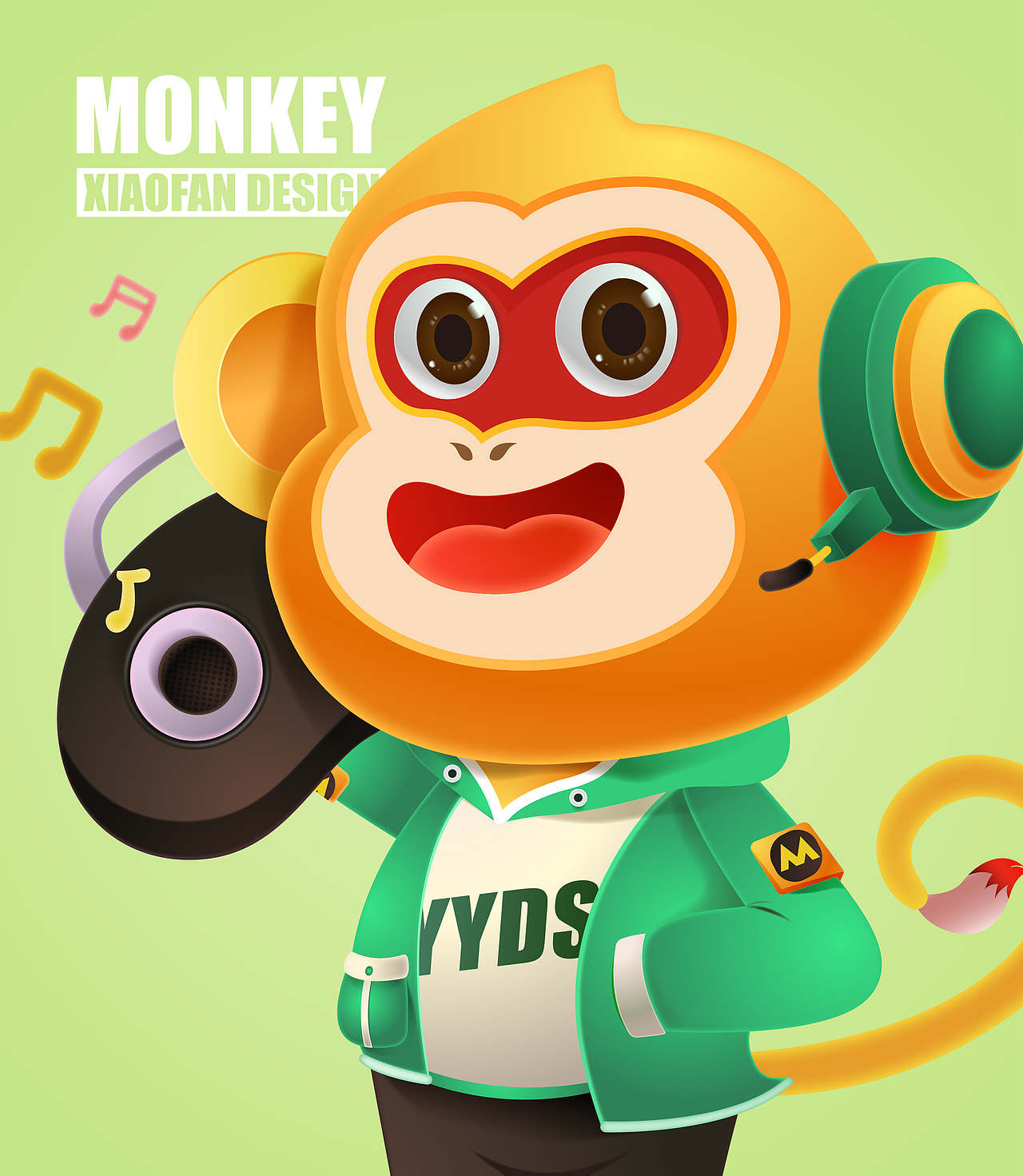 monkey的快乐生活（图ZMzQwMzIxMzY4） - IP形象 - 站酷设计师凡尘1原创素材 - 站酷ZCOOL