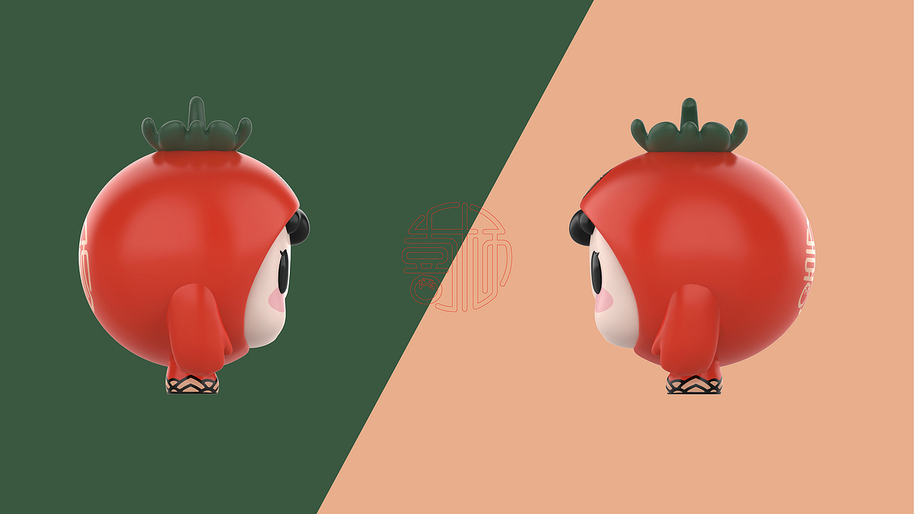 郑州兰考县白云山村【云上喜柿】品牌设计