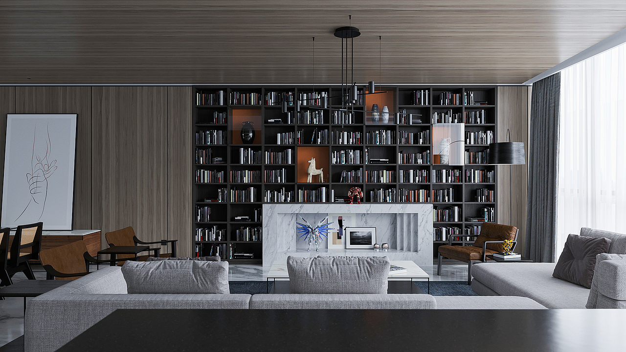 321㎡大平层的压迫感（图ZMzUwNDg2MjQw） - 环境/建筑摄影 - 站酷设计师熊横原创素材 - 站酷ZCOOL