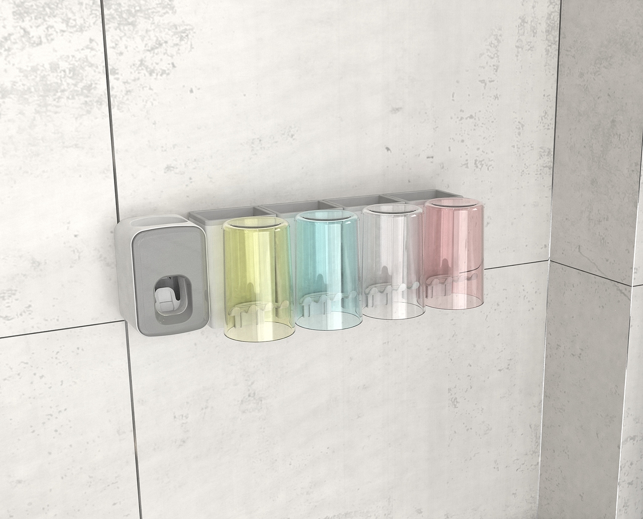 牙膏置物架设计