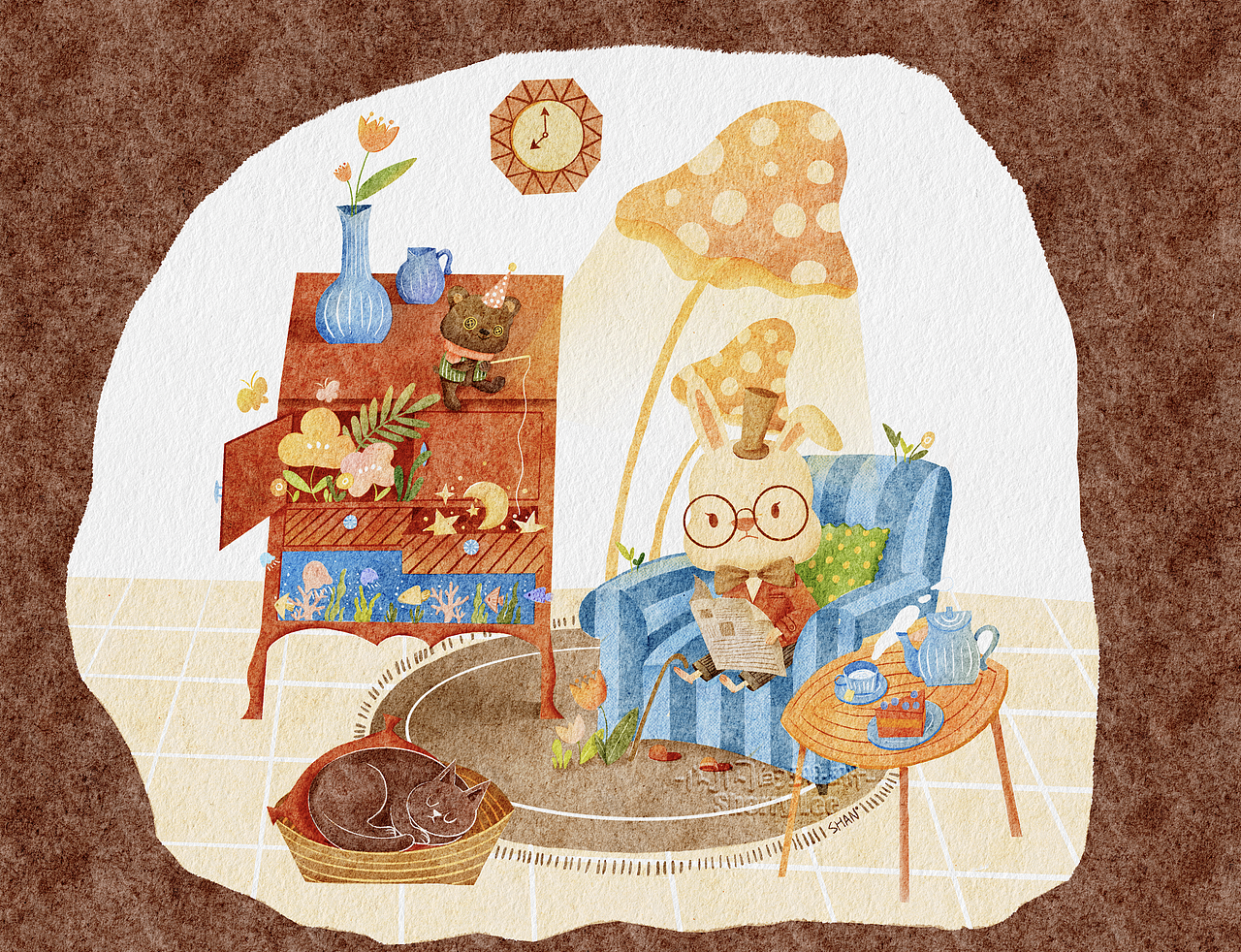 最近练习集锦～（图ZMzUyMjEyODgw） - 儿童插画 - 站酷设计师闪闪的珊珊原创素材 - 站酷ZCOOL