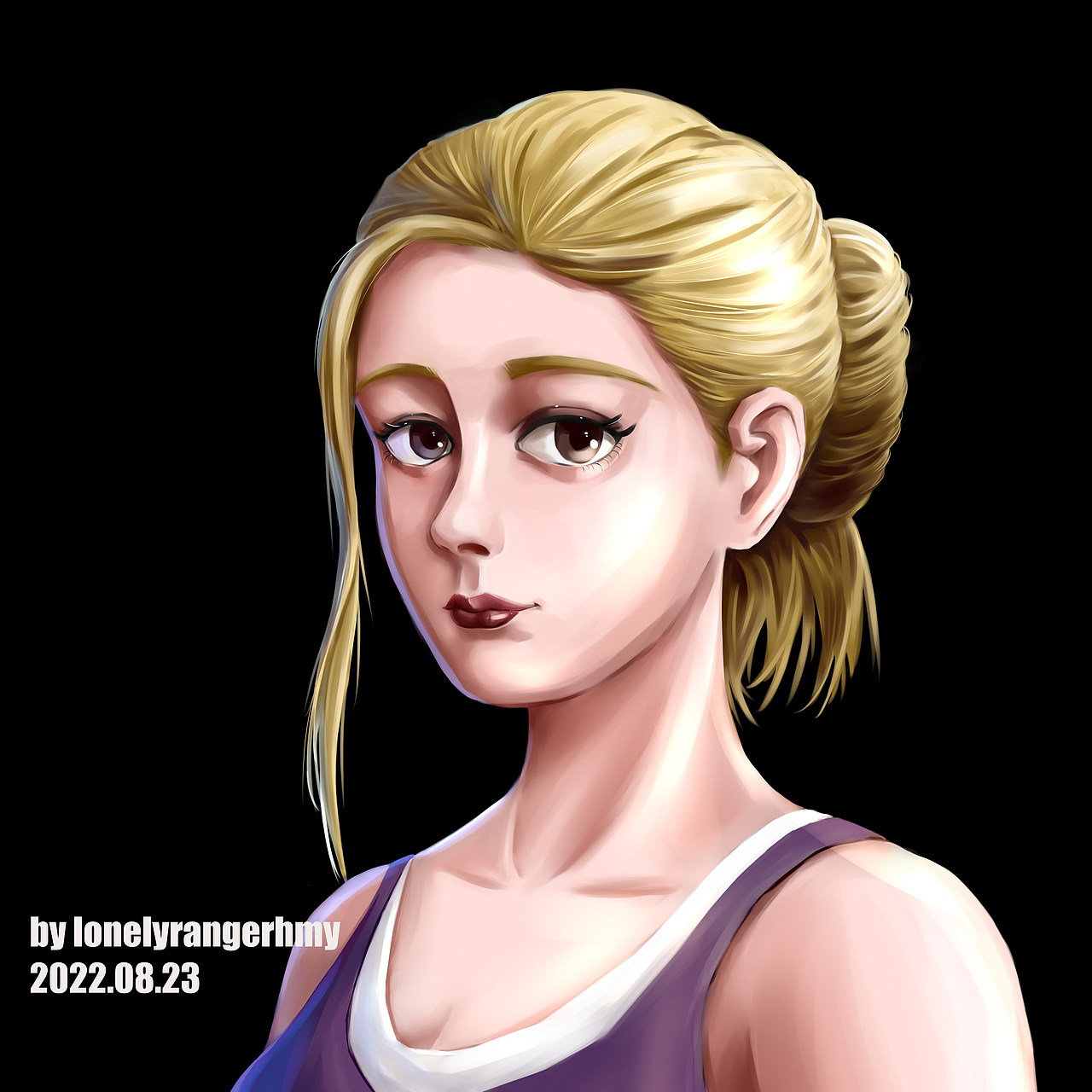 神秘海域角色厚涂头像(之前的图修改)