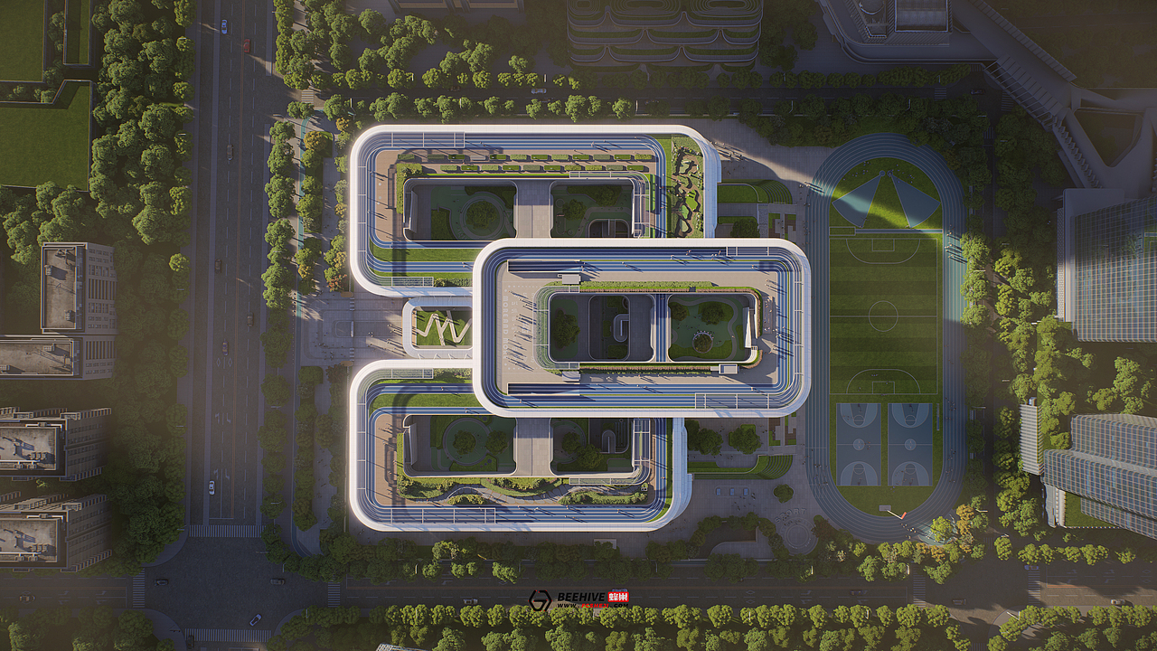 深圳福田区红岭教育集团红树林校区