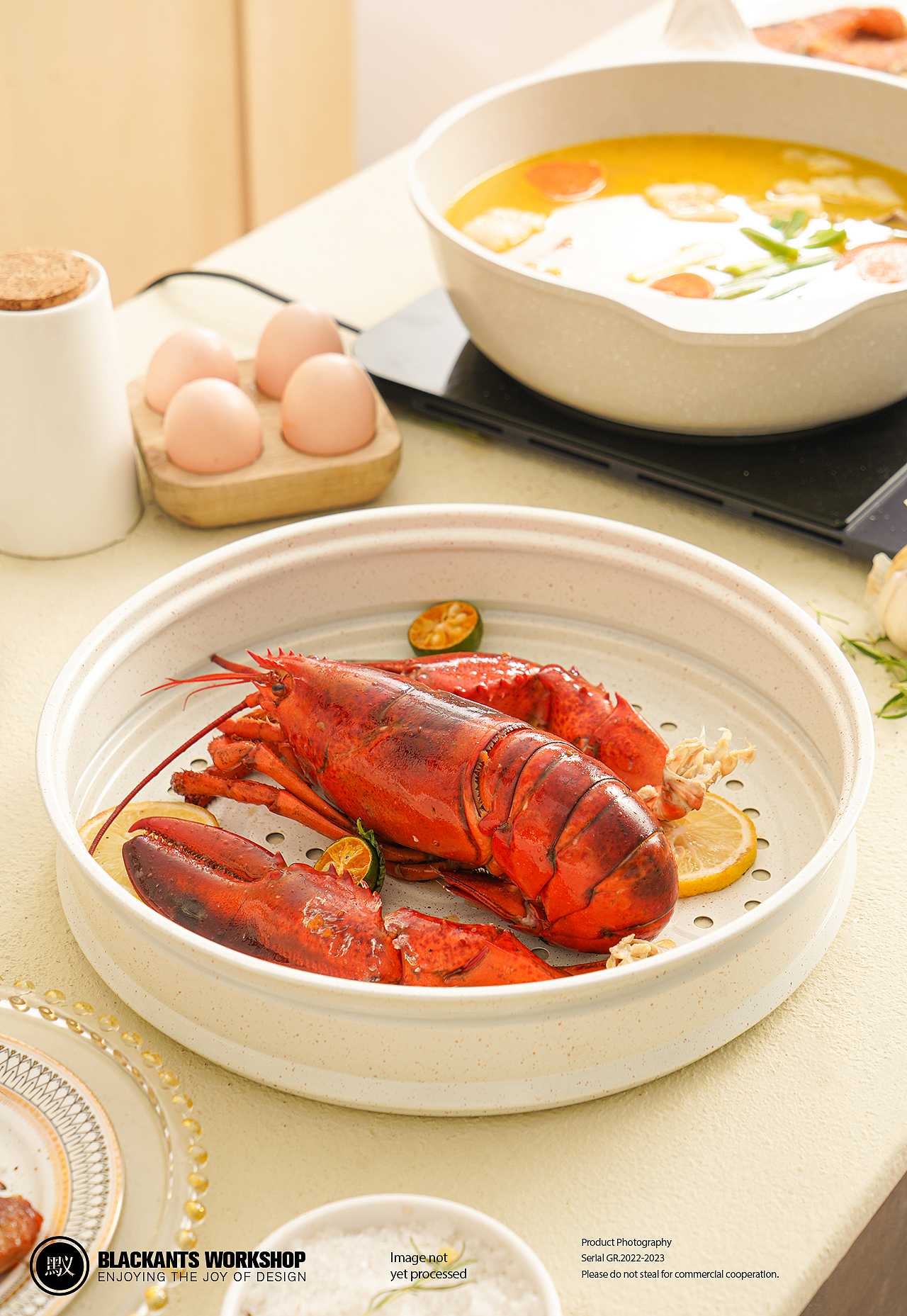 厨具摄影 | 麦饭石炒锅 ✖ Blcakants