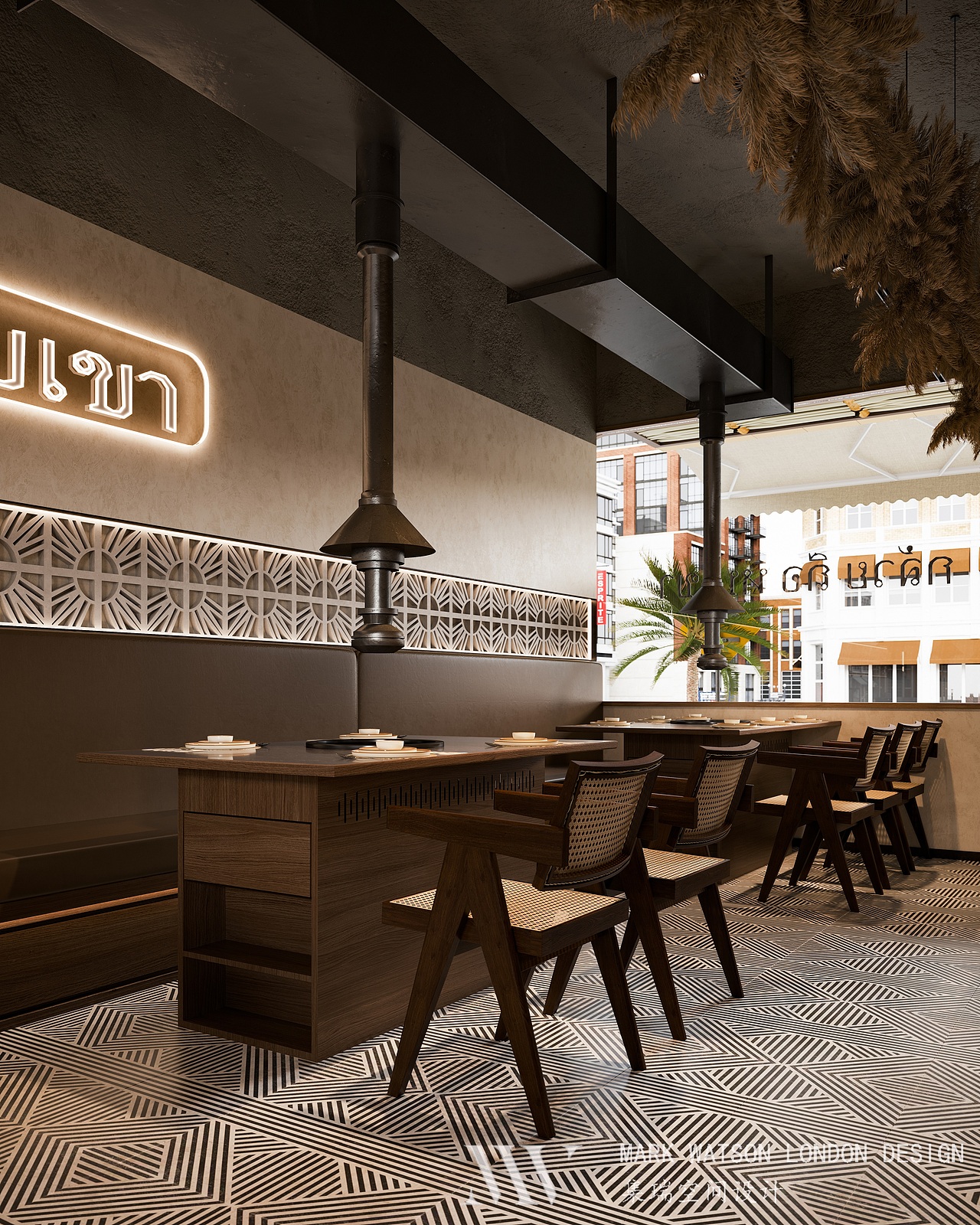 工装餐厅篇（图ZMzIxNTg4NTIw） - 家装设计 - 站酷设计师金该效果图官方账原创素材 - 站酷ZCOOL