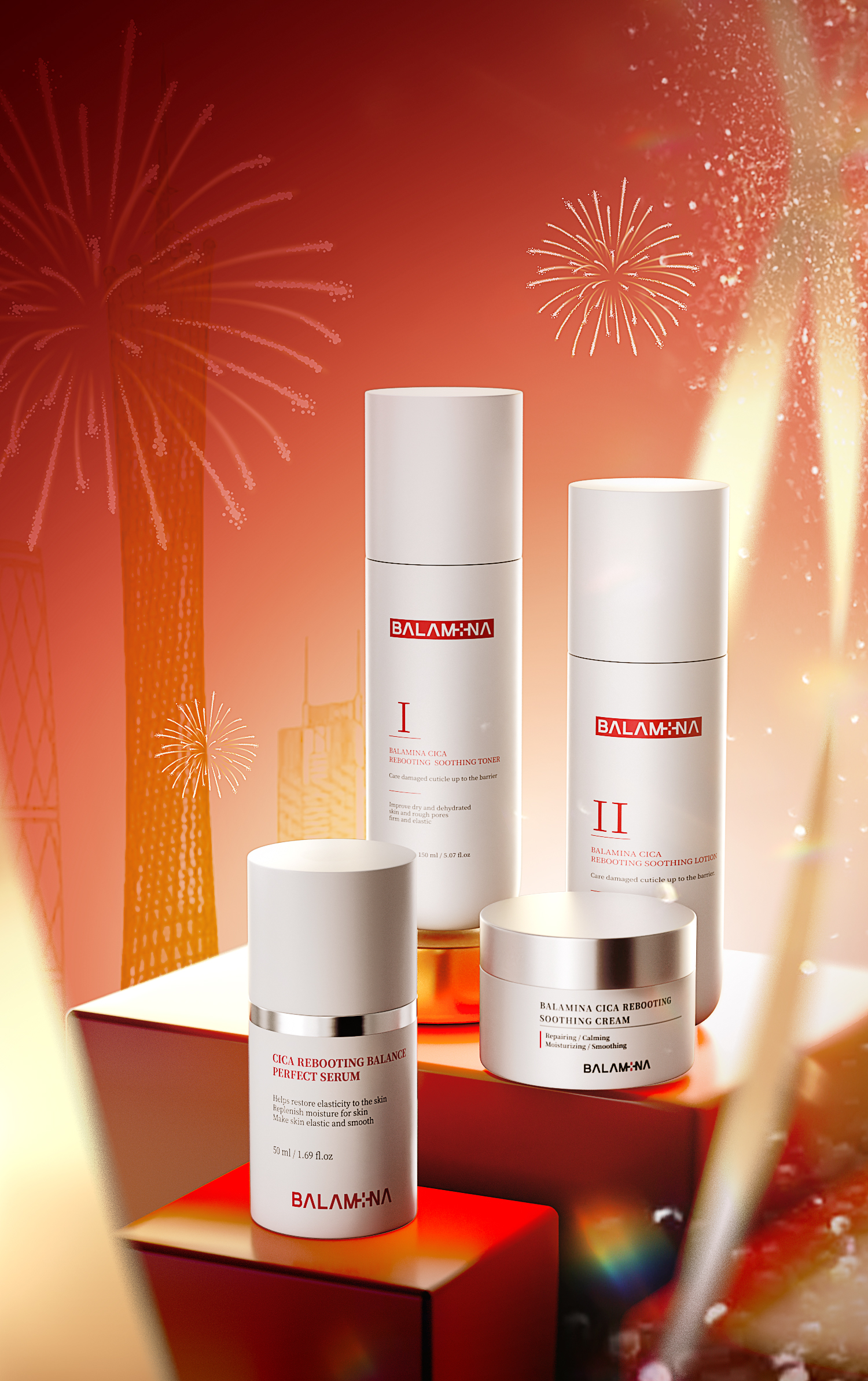 c4d美妆产品渲染