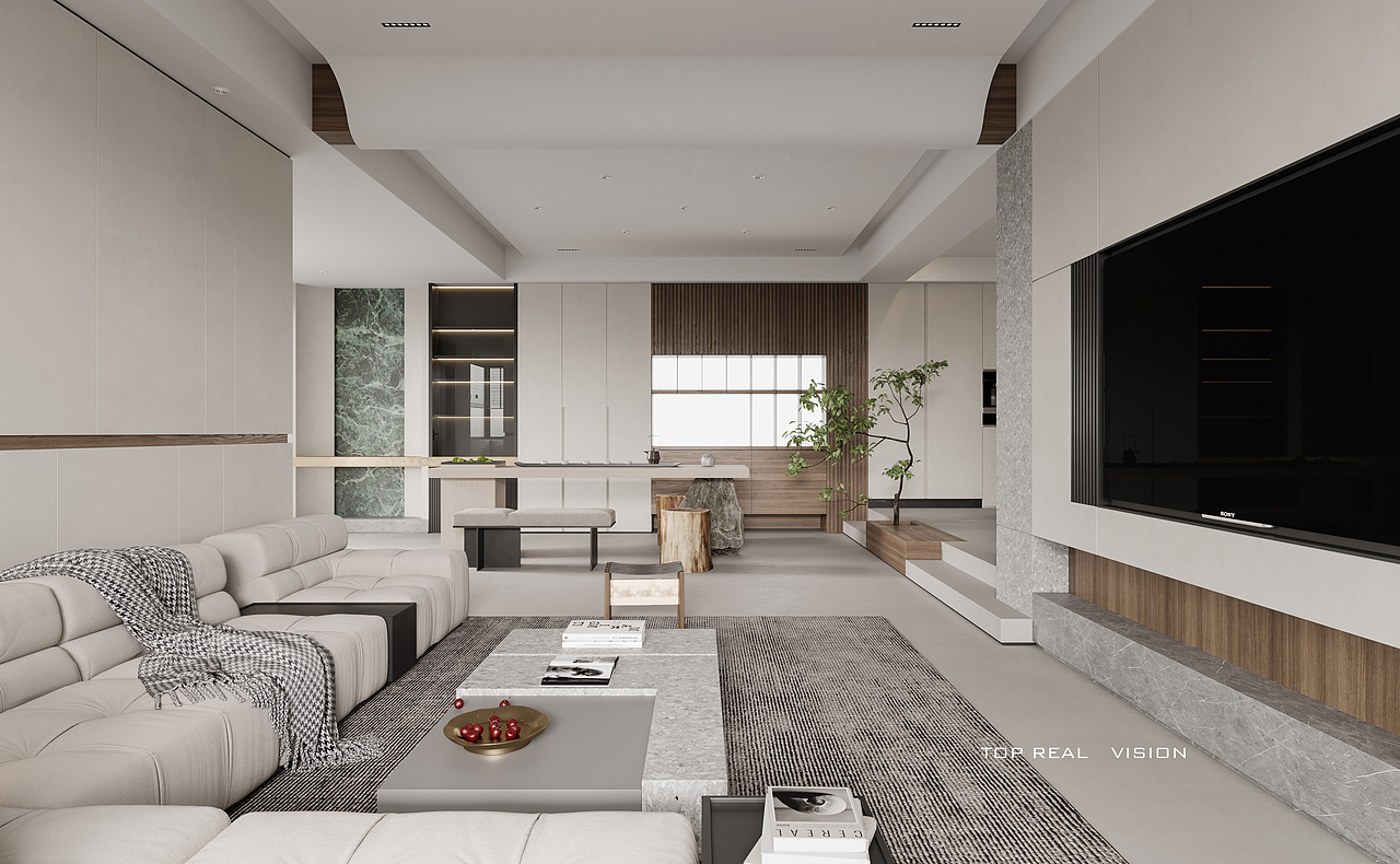 现代别墅 CR pscc（图ZMzA3NjA4NzY0） - 家装设计 - 站酷设计师丶睿睿原创素材 - 站酷ZCOOL