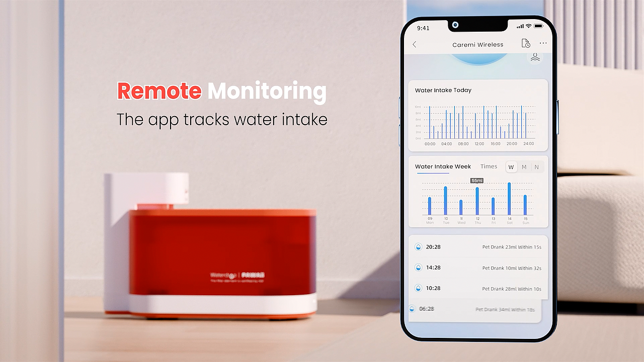 Pawaii 宠物智能饮水机产品动画视频