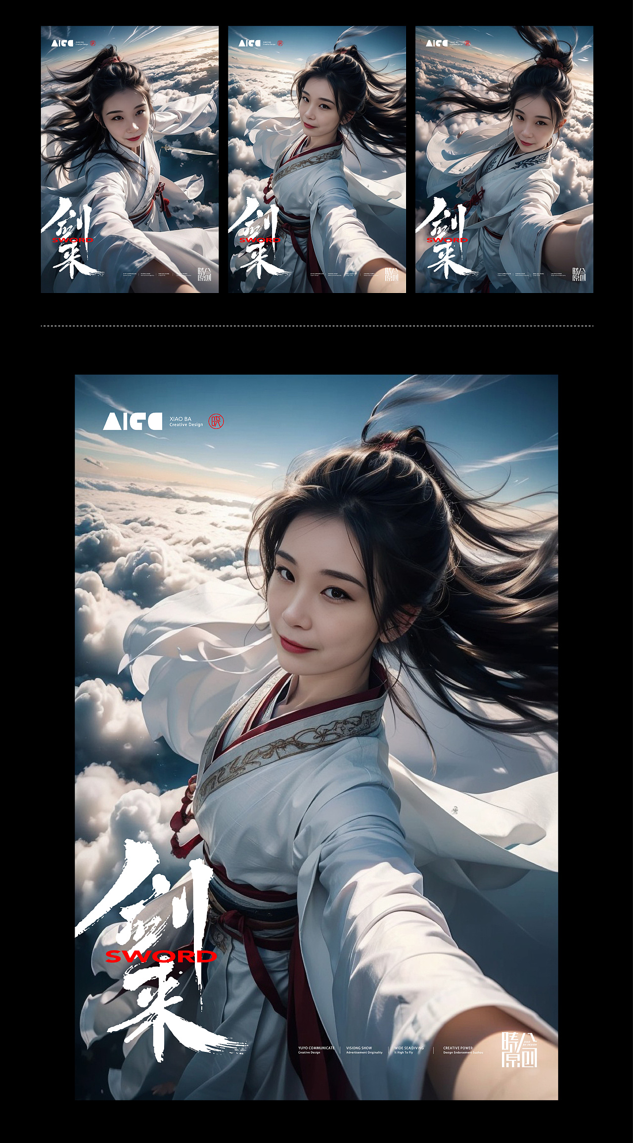 AIGC人物概念摄影篇②（图ZMzY1MTU5ODM2） - AI作品 - 站酷设计师晓八原创原创素材 - 站酷ZCOOL