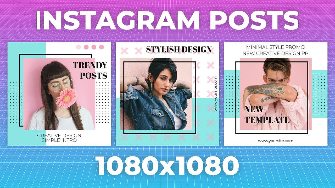 PR模板 | 多彩效果字幕标题展示时尚运动旅行家庭照片