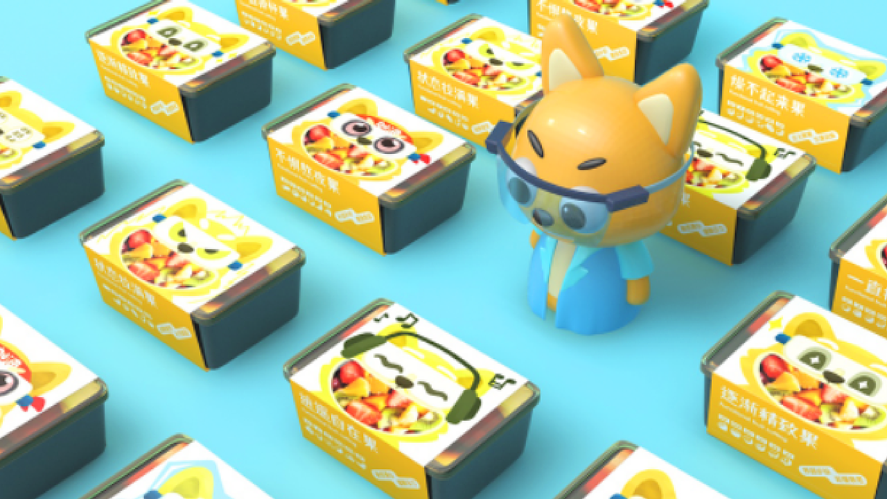 元气果切品牌设计 治愈系水果品牌。餐饮品牌 包装设计（图ZMzA5MTg0OTE2） - 品牌 - 站酷设计师卡拉米下士原创素材 - 站酷ZCOOL