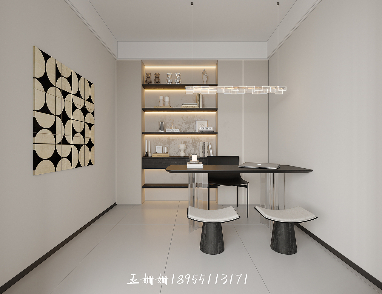 私宅设计：极简黑白，静谧纯粹