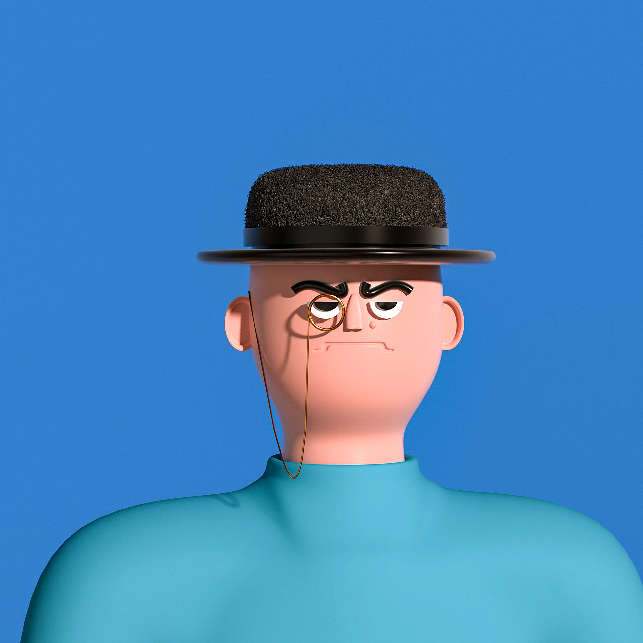 c4d建模IP设计渲染