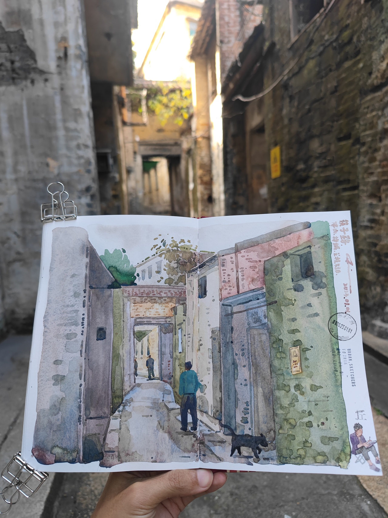 〖画本系列〗- 我的第36本画本-城市速写系列作品（图ZMzI4NTU0NjQ0） - 绘画 - 站酷设计师画画的陈一丘原创素材 - 站酷ZCOOL