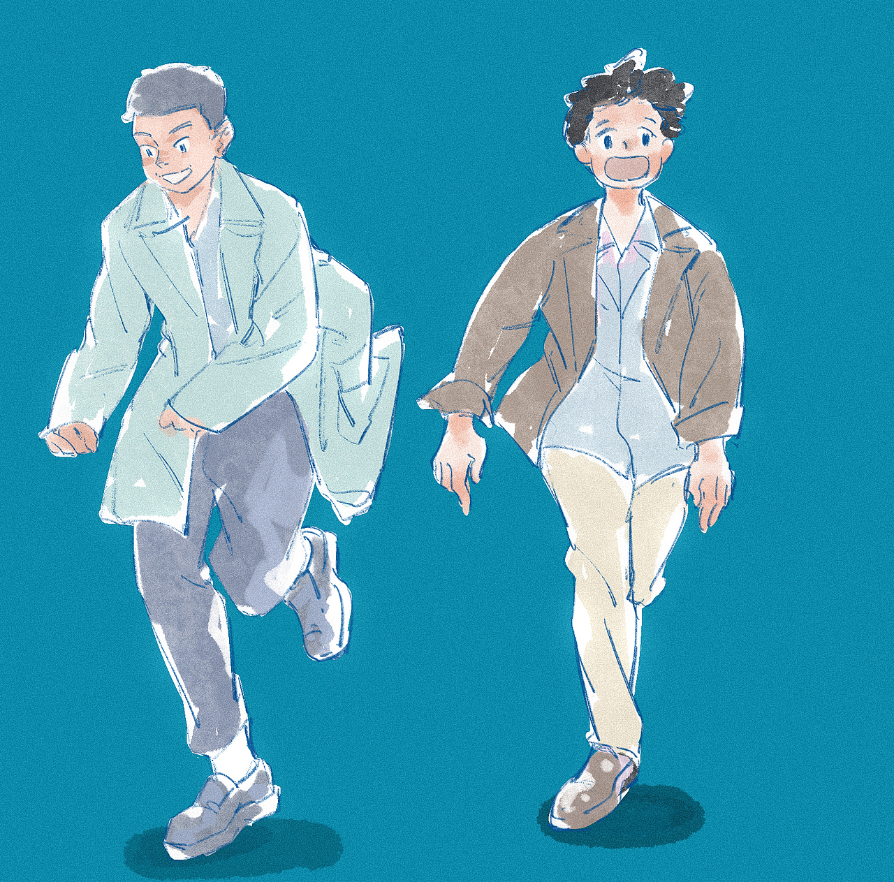 【人物隔日涂】101-172（图ZMzI2OTg4ODI4） - 创作习作 - 站酷设计师黑羊呀原创素材 - 站酷ZCOOL