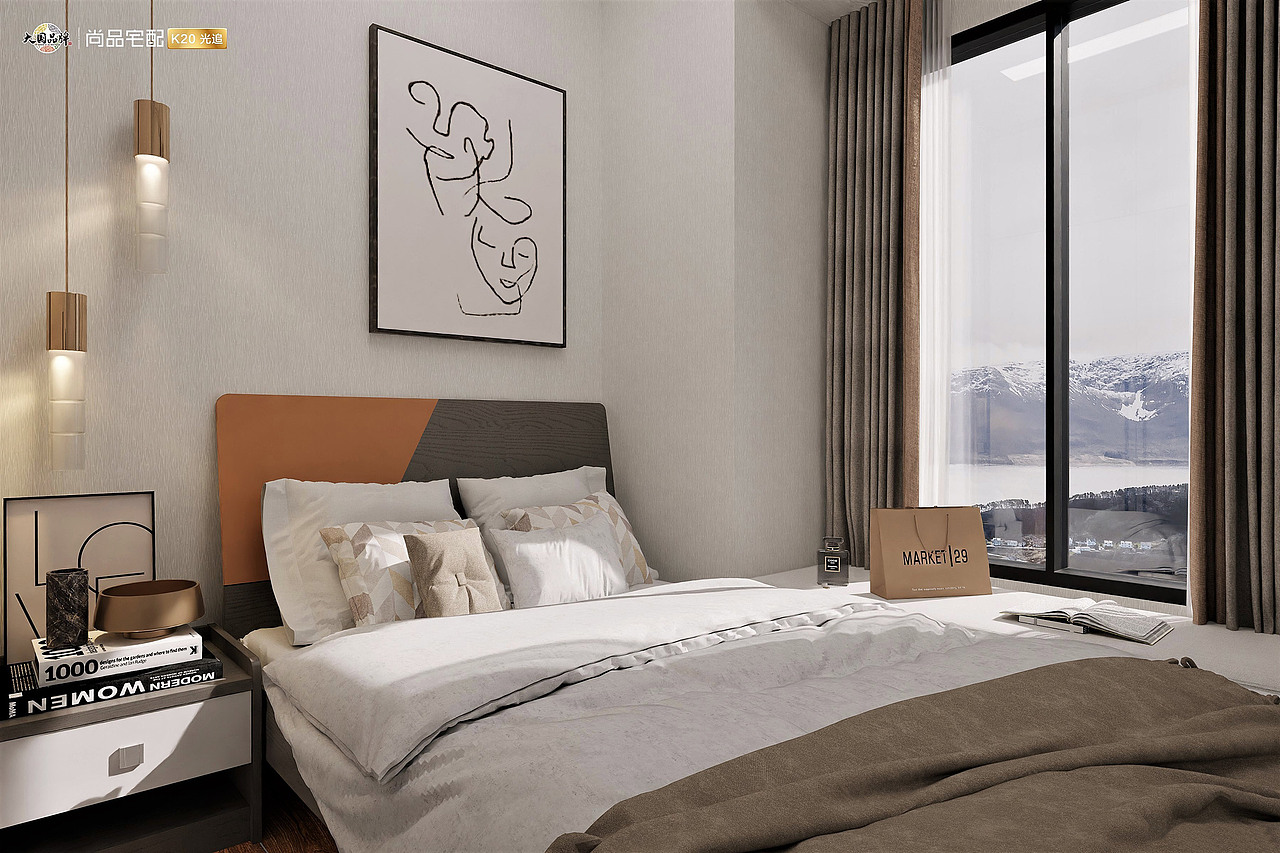 昆明装修公司木菲美家:俊发彩云城辰湾3室2厅现代风格