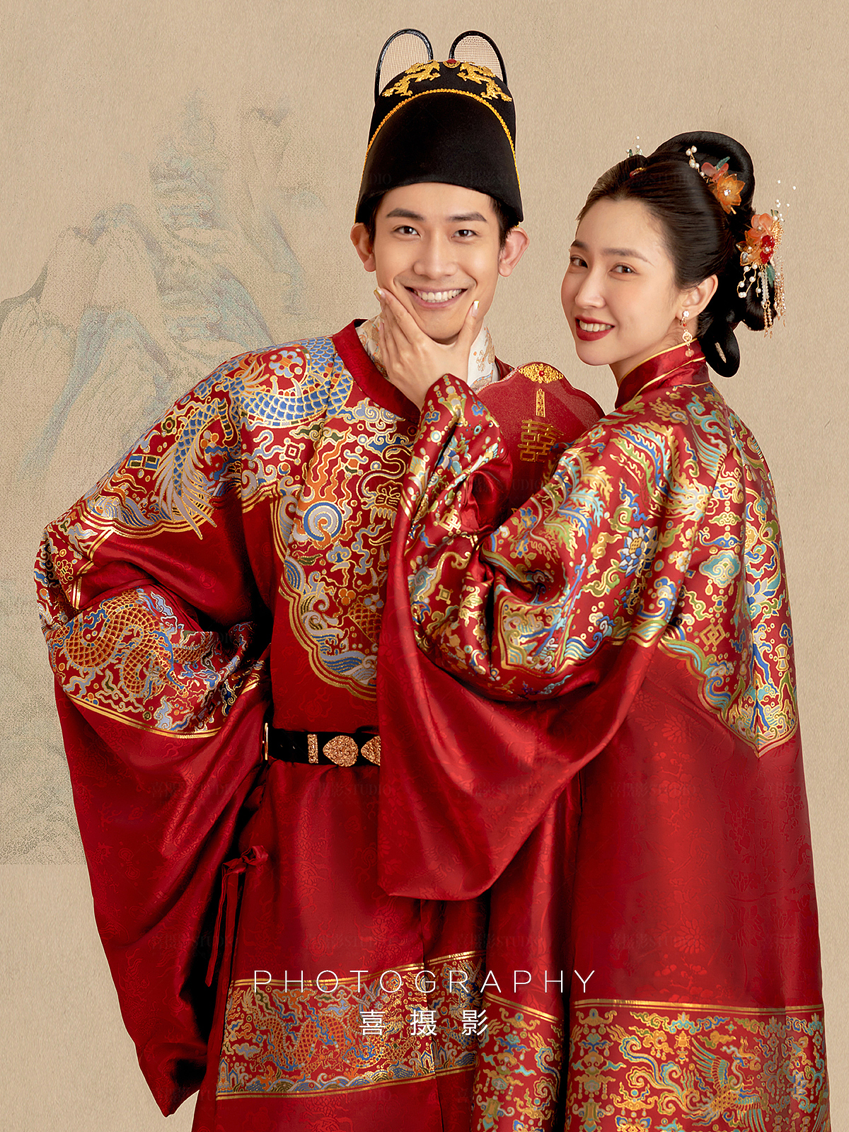 明制汉服婚纱照，这才是中国风传承的东方之美