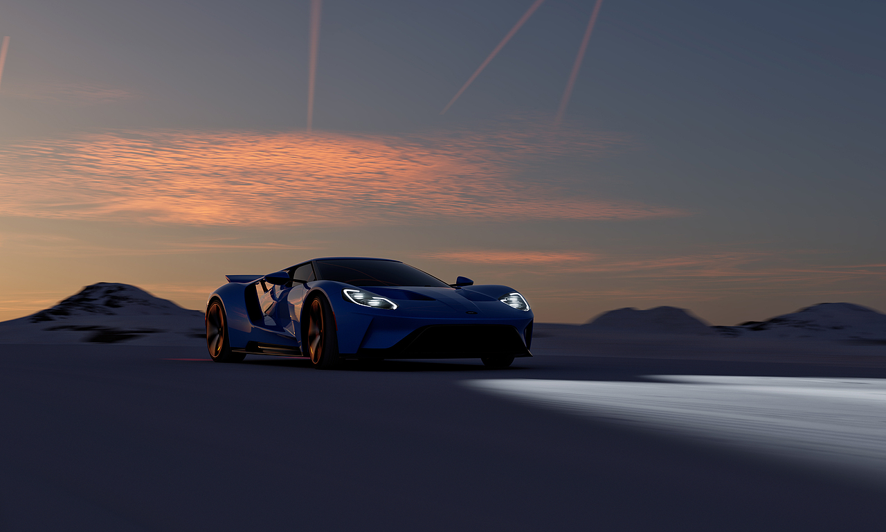 Ford GT Dusk（圖ZMzYzMDEwNTk2） - 交通工具 - 站酷設(shè)計師金鳥0427原創(chuàng)素材 - 站酷ZCOOL