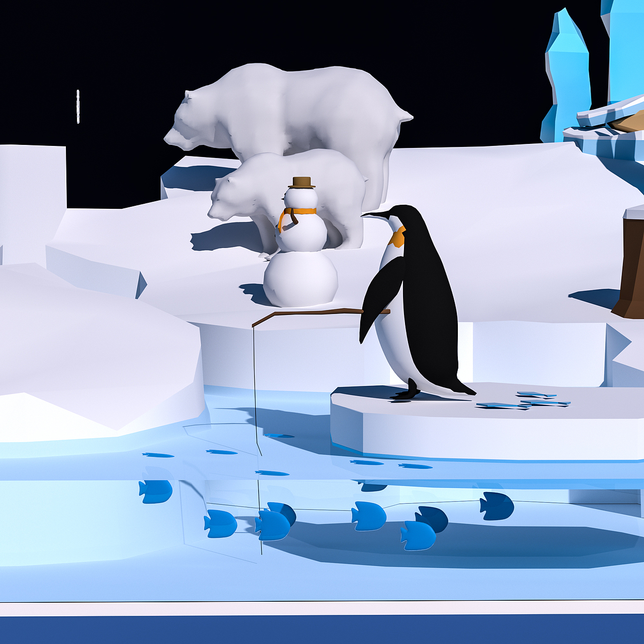 雪景（图ZMzAxOTcwMzAw） - 场景 - 站酷设计师子虚巫有原创素材 - 站酷ZCOOL