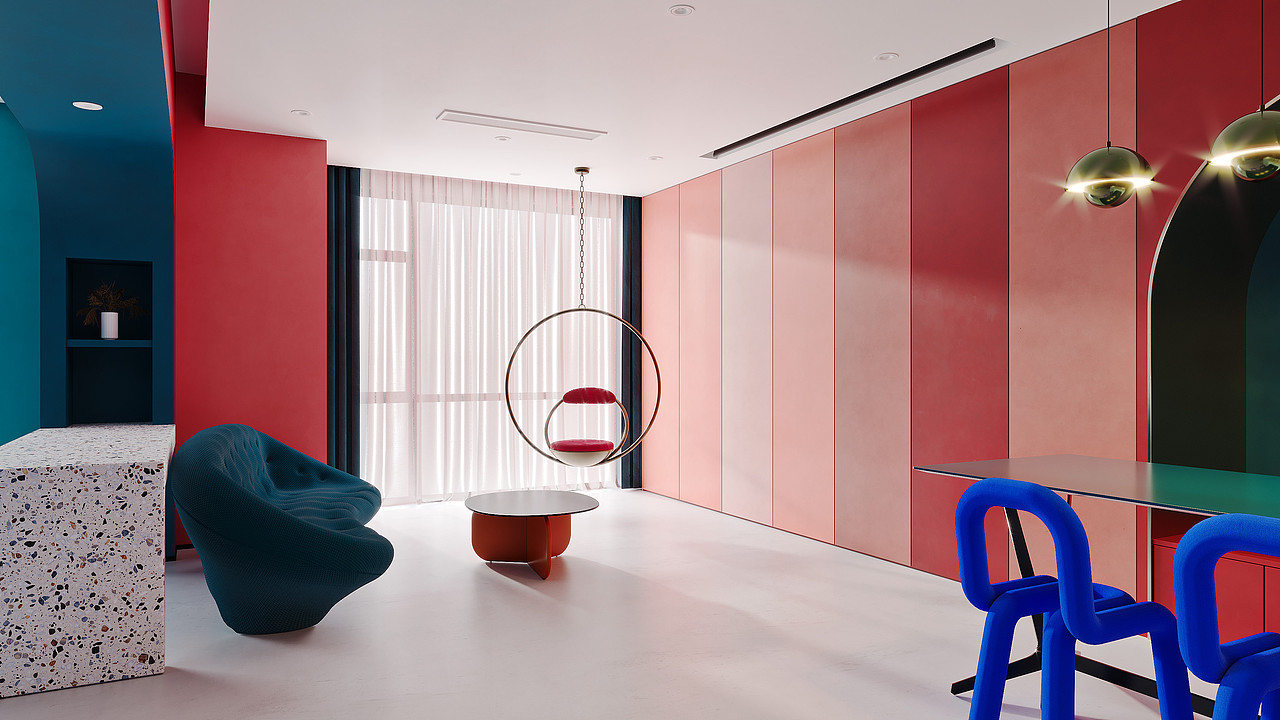 单身公寓-效果表现（图ZMzIxMzQ1MTQ0） - 家装设计 - 站酷设计师印象空间设计表现原创素材 - 站酷ZCOOL