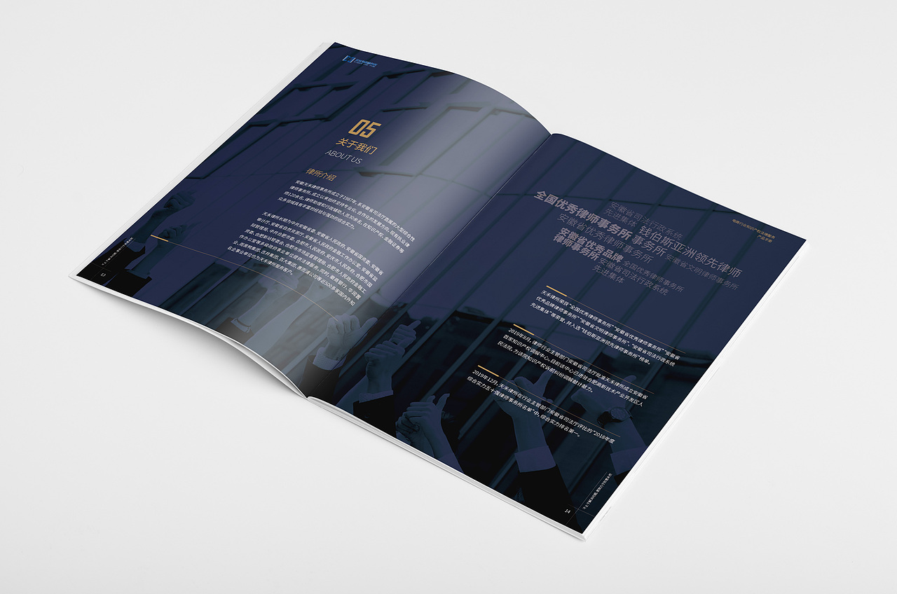 法律服务产品手册 产品宣传册 服务手册 产品画册设计