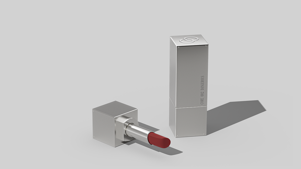 《CORE 002 DANGEROUS》口红渲染