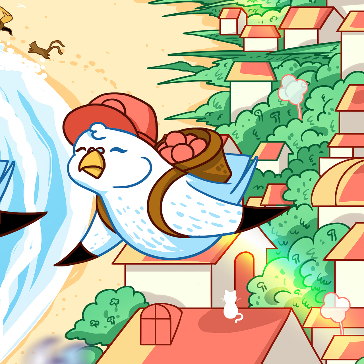 《遇见魔法师》2（图ZMzYwMDA3MTg4） - 绘本 - 站酷设计师K莫菲子原创素材 - 站酷ZCOOL