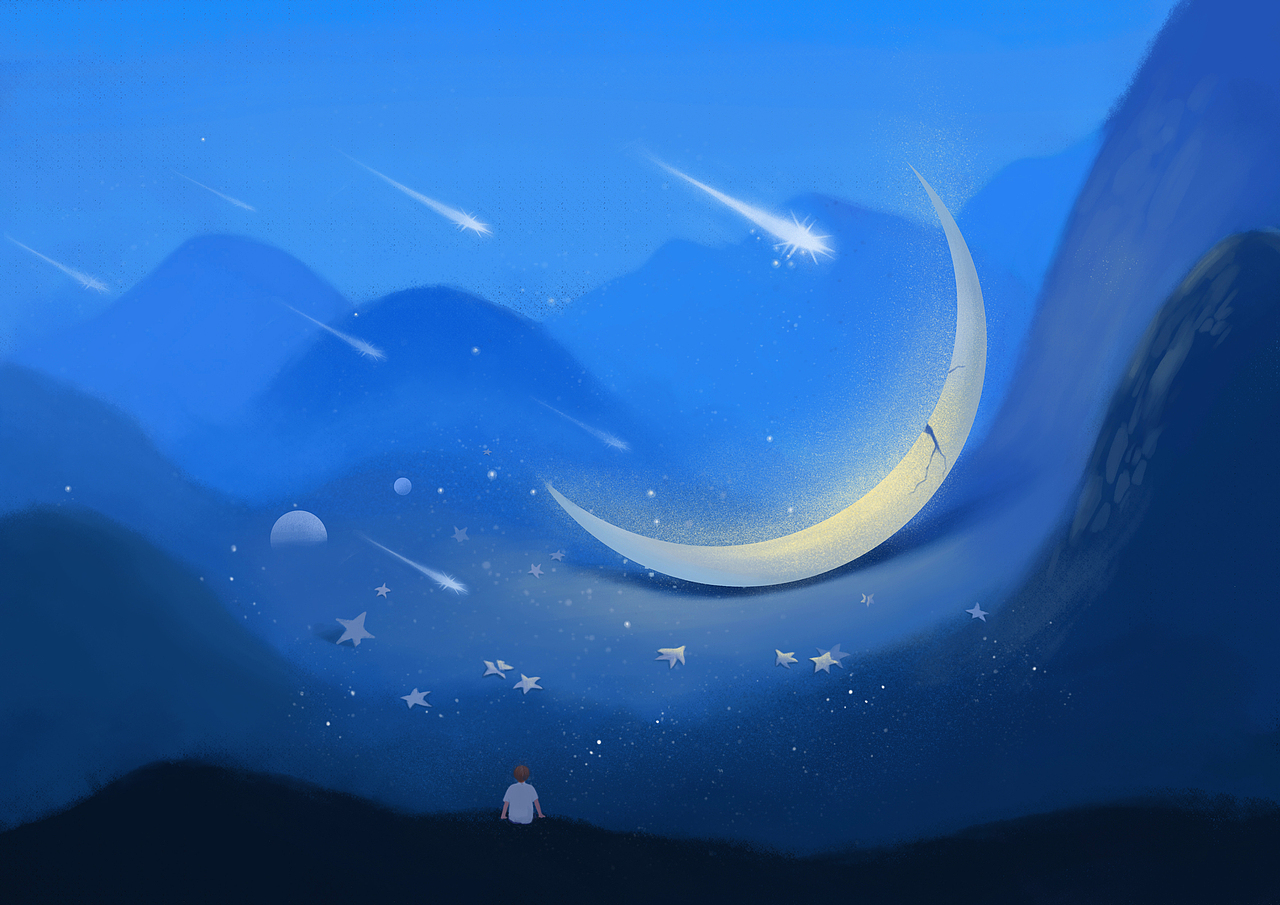 《星河篇系列》（图ZMzUxMjM5ODYw） - 创作习作 - 站酷设计师洛其QI原创素材 - 站酷ZCOOL