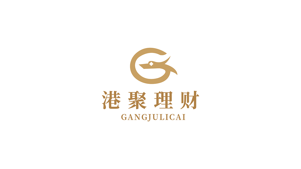 港聚理财LOGO设计（图ZMzA4OTM3NjM2） - Logo - 站酷设计师海旭品牌策划设计原创素材 - 站酷ZCOOL
