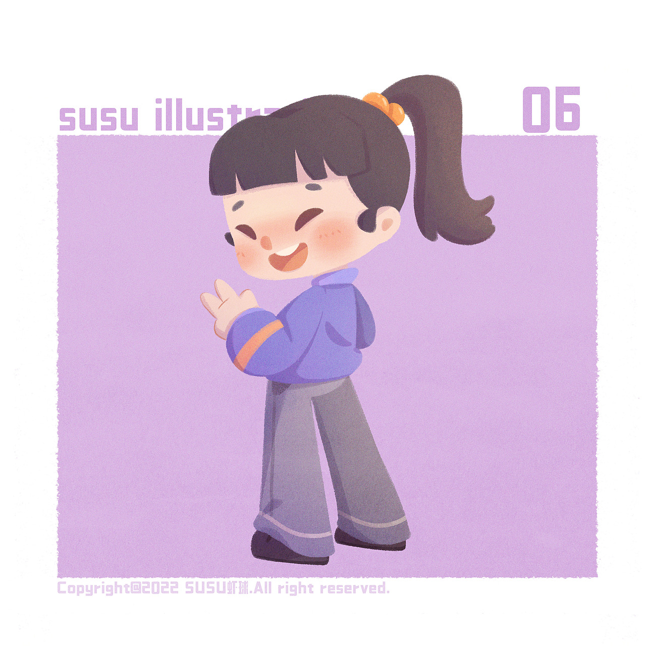 插画人物系列九图（图ZMzI2NDg5ODE2） - 儿童插画 - 站酷设计师菠萝虾球原创素材 - 站酷ZCOOL