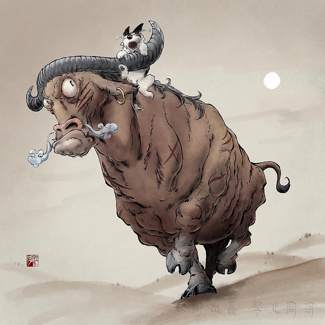 《丁丁山海游记》3（图ZMzA2NzIwNDAw） - 绘本 - 站酷设计师画师江湖原创素材 - 站酷ZCOOL