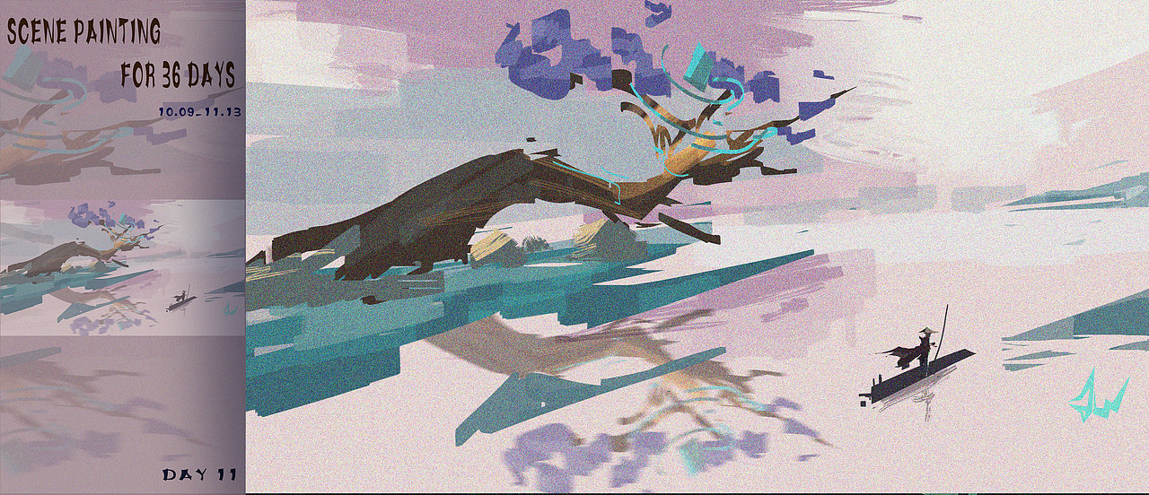 36天场景速途练习打卡（图ZMzIyOTIxNDMy） - 游戏原画 - 站酷设计师JW733原创素材 - 站酷ZCOOL