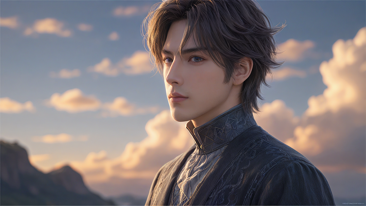 靈籠 帥氣馬克 同人作品（圖ZMzU4Mjg3OTIw） - AI作品 - 站酷設(shè)計(jì)師薄一寒原創(chuàng)素材 - 站酷ZCOOL