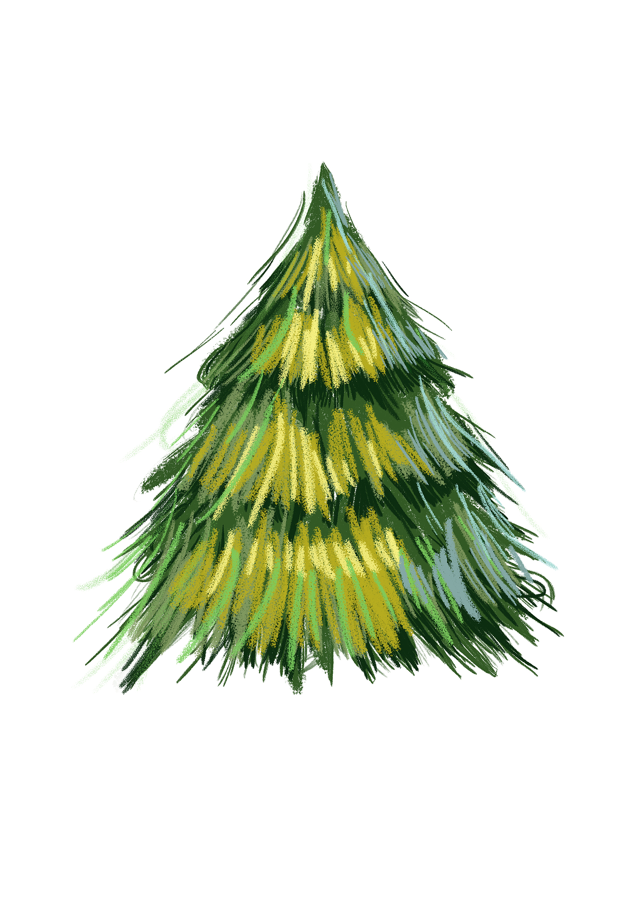 圣诞树（图ZMzI0NzgzNDAw） - 海报 - 站酷设计师勾冷冷原创素材 - 站酷ZCOOL