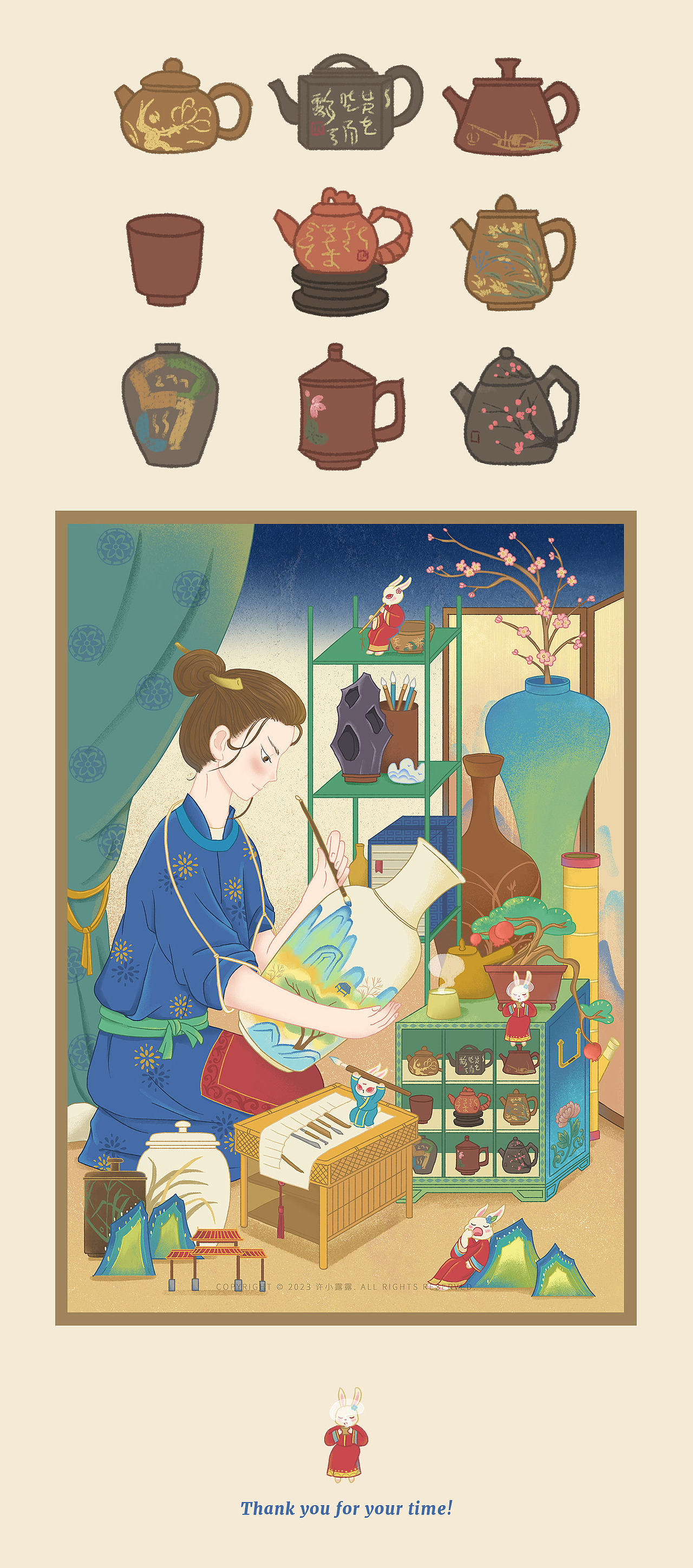 做建水紫陶的手工艺人