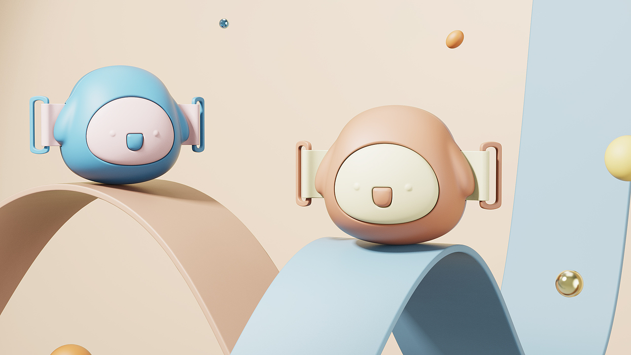 ”羊驼“揉腹仪 l ODIAN DESIGN原点工业设计