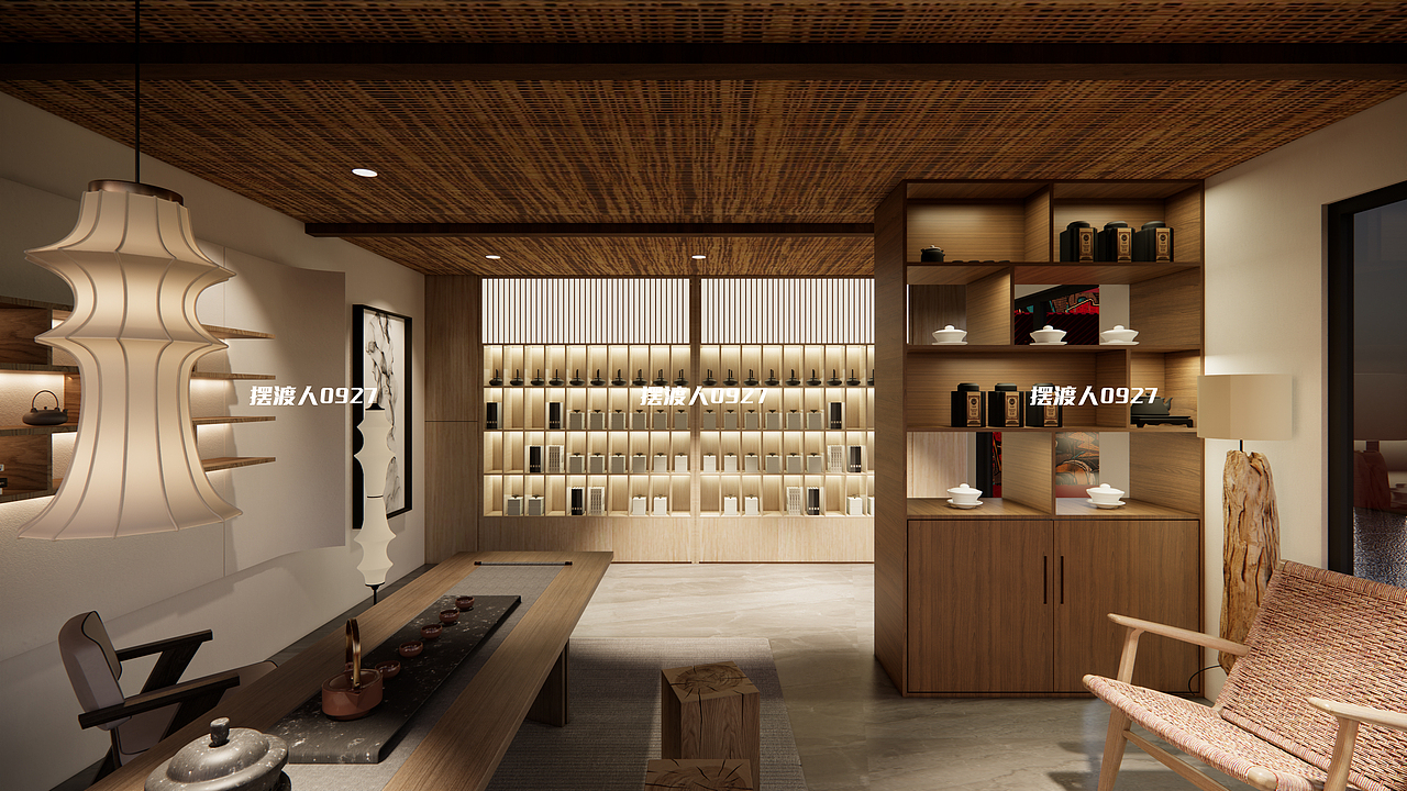 集装箱小茶社空间设计