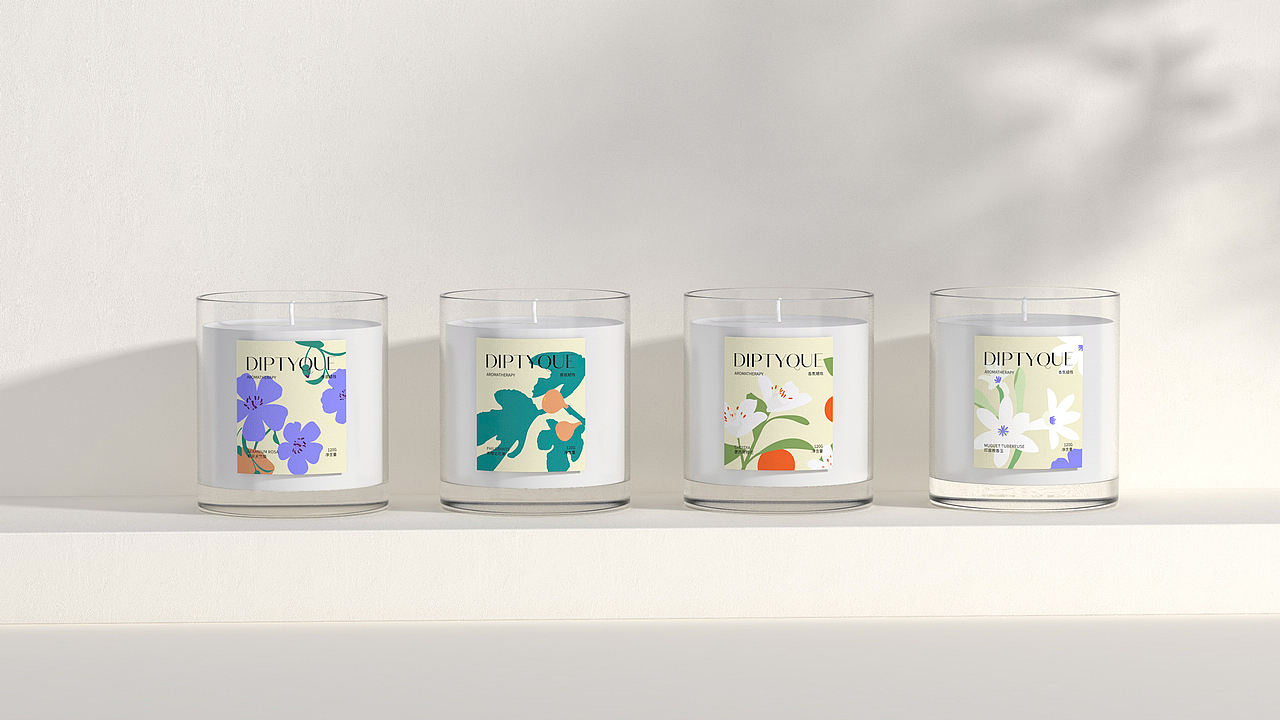 香薰蜡烛 | 包装设计（图ZMzA0ODcxNjk2） - 包装 - 站酷设计师塌鼻蝉原创素材 - 站酷ZCOOL