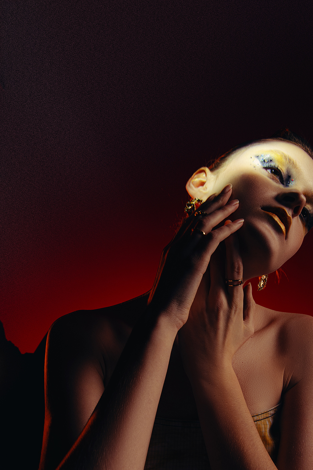 时尚摄影|在影棚拍火山|慢门摄影